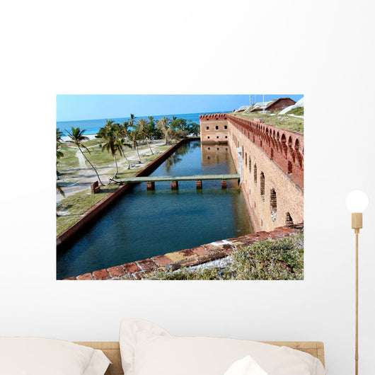Fort Jefferson Dry Tortugas National Park Overlooking Ocean Wall Decal