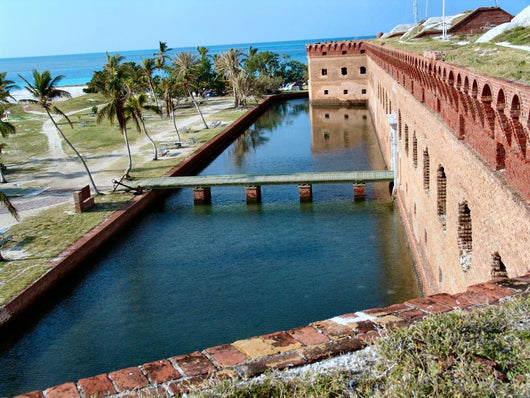 Fort Jefferson Dry Tortugas National Park Overlooking Ocean Wall Decal