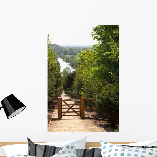 Path to River Wall Decal