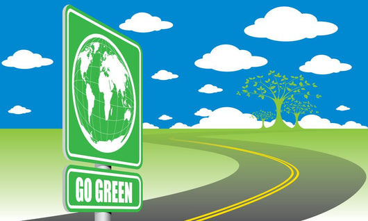 Go Green Wall Decal