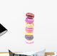 Colorful Fresh Delicious Macaroons Wall Decal