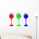 Rgb Paint Cans Wall Decal