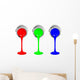 Rgb Paint Cans Wall Decal
