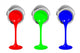 Rgb Paint Cans Wall Decal