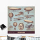 Vector Set Aviation Wall Decal