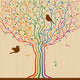 Musical Tree Wall Decal