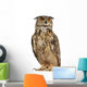 Eurasian Eagle-owl Looking Left Wall Decal