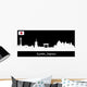 Skyline Kyoto Japan Wall Decal