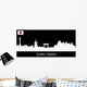 Skyline Kyoto Japan Wall Decal