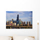 Downtown Chicago Vista Wall Decal