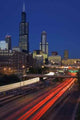 Expressway to Downtown Chicago Wall Decal