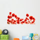 Poppy Flowers White Wall Decal
