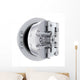 Banking Metallic Door Vault Wall Decal
