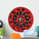 Chinese Zodiac Wheel Wall Decal