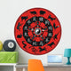 Chinese Zodiac Wheel Wall Decal