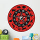 Chinese Zodiac Wheel Wall Decal