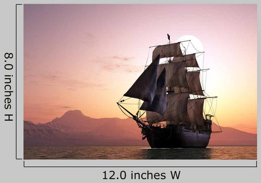 Sailboat Sea Wall Decal
