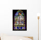 Pont-de-beauvoisin Stained Glass 6 Wall Decal