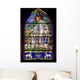 Pont-de-beauvoisin Stained Glass 6 Wall Decal