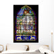 Pont-de-beauvoisin Stained Glass 6 Wall Decal