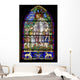 Pont-de-beauvoisin Stained Glass 6 Wall Decal