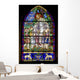Pont-de-beauvoisin Stained Glass 6 Wall Decal