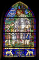 Pont-de-beauvoisin Stained Glass 6 Wall Decal