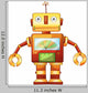 Robot Wall Decal