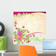 Springtime with Flowers Wall Decal