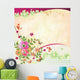Springtime with Flowers Wall Decal