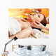 Woman Getting Facial Massage Wall Decal