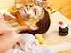Woman Lying Down Getting Facial Mask Wall Decal