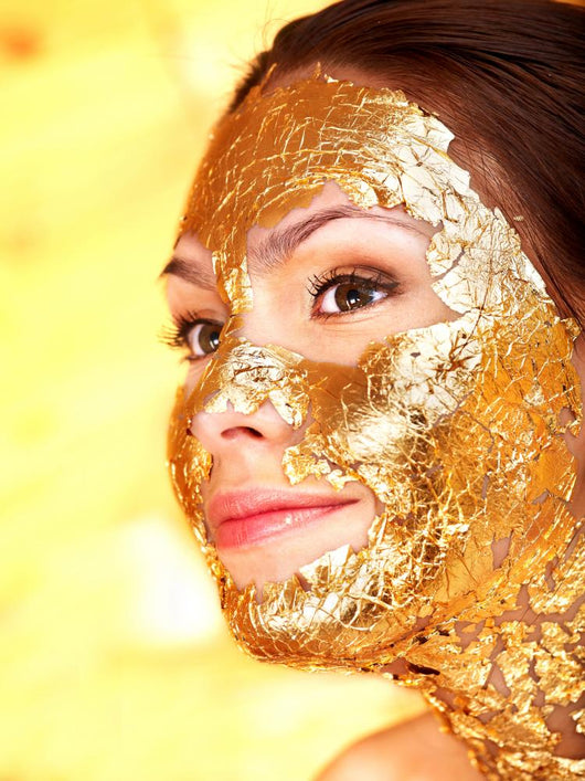 Woman Getting Facial Mask Wall Decal