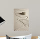 Zen Stone and Raked Sand Wall Decal