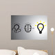 Problem Solution Concept Solving Wall Decal