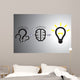 Problem Solution Concept Solving Wall Decal