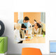 Lunch Break Office Colleagues Wall Decal