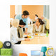 Lunch Break Office Colleagues Wall Decal