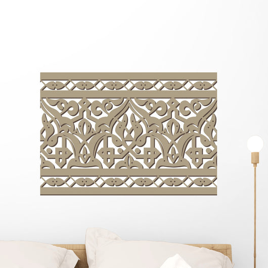 Horizontal Seamless Pattern Wall Decal