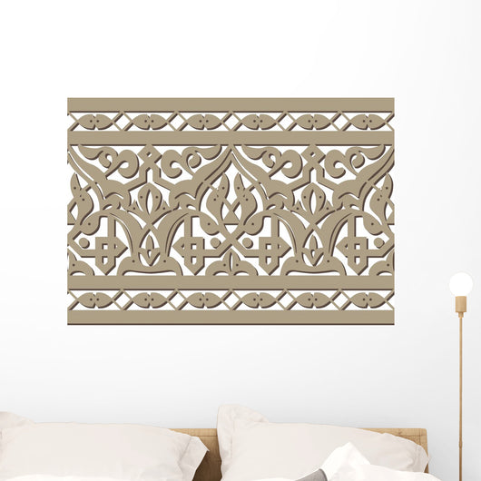 Horizontal Seamless Pattern Wall Decal