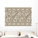 Horizontal Seamless Pattern Wall Decal