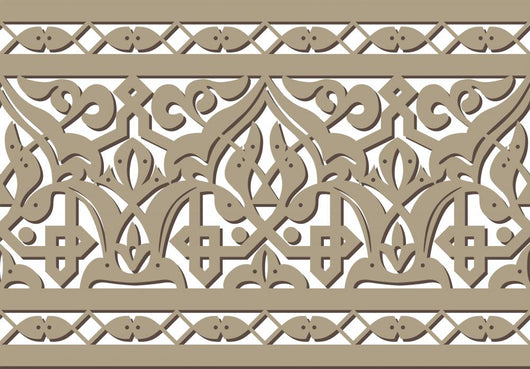 Horizontal Seamless Pattern Wall Decal