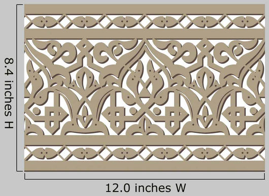 Horizontal Seamless Pattern Wall Decal