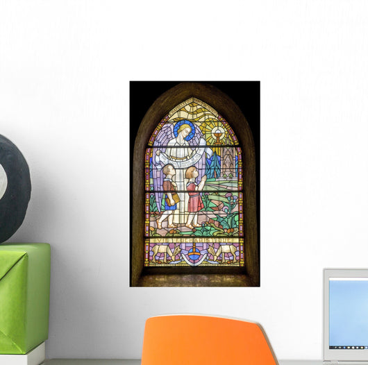 Pont-de-beauvoisin Stained Glass 5 Wall Decal