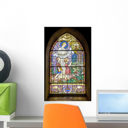 Pont-de-beauvoisin Stained Glass 5 Wall Decal