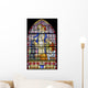 Pont-de-beauvoisin Stained Glass 4 Wall Decal