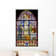 Pont-de-beauvoisin Stained Glass 4 Wall Decal