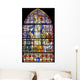 Pont-de-beauvoisin Stained Glass 4 Wall Decal