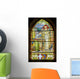 Pont-de-beauvoisin Stained Glass 3 Wall Decal