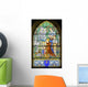 Pont-de-beauvoisin Stained Glass 2 Wall Decal